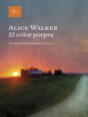 cover image of El color porpra
